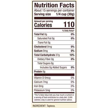 Bob's Red Mill Tapioca Flour, 16 oz (Pack of 1) - Non GMO, Gluten Free, Vegan, Paleo Friendly, Kosher