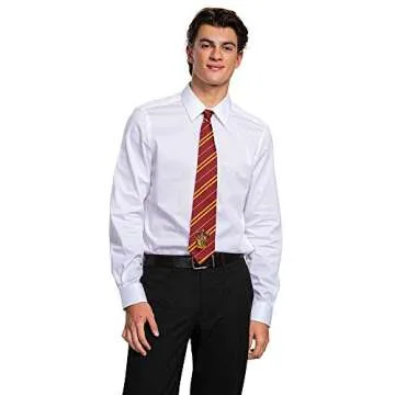 High-Quality Gryffindor Costume Tie for Adults