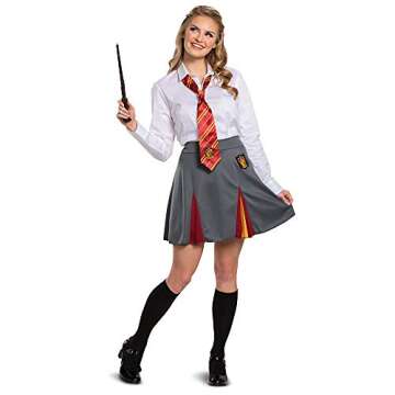 Disguise unisex adult Gryffindor Costume Accessory, Brown & Gold, Size US