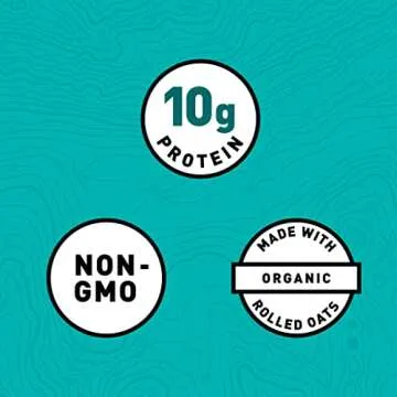 CLIF BARS - Energy Bars - Cool Mint Chocolate - With Caffeine - Made with Organic Oats - Plant Based Food - Vegetarian - Kosher (2.4 Ounce Protein Bars, 12 Count) Packaging May Vary