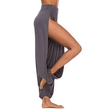 Comfortable AvaCostume High Slit Harem Pants for Women