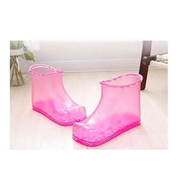 CREAMOON Massage Foot Bath Shoes Foot Bath Massager Movable Foot Soak Tub Pedicure Foot Spa Thermal Massage to Promote Blood Circulation