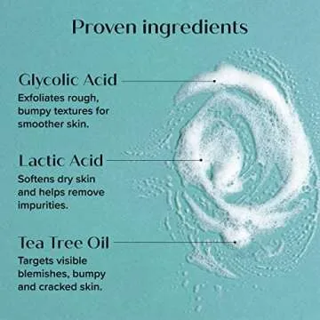 Medix 5.5 Exfoliating AHA Glycolic Acid Face & Body Scrub Cleanser + Vitamin C Moisturizing Body Cream Lotion Skin Care 2PC Set | Alpha Hydroxy Acid & Lactic Acid Foaming Body Wash & Face Wash