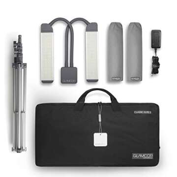 GLAMCOR Classic Elite 2 Light Kit for Beauty Professionals
