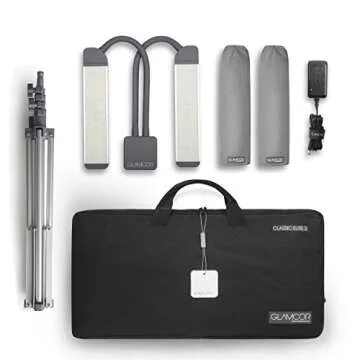 GLAMCOR Classic Elite 2 Light Kit for Beauty Professionals