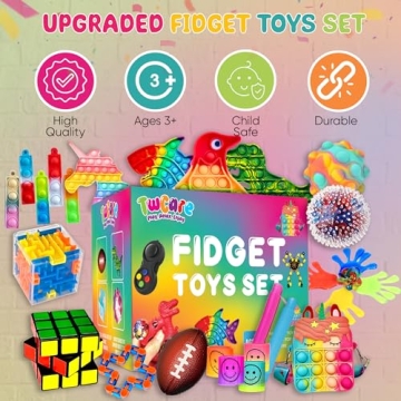 120 Pcs Fidget Toys Pack for Fun and Focus