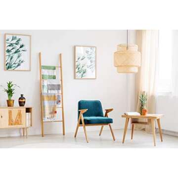 Club Kokomo Turkish Beach & Bath Towel - Eco Friendly Quick Dry Towel - XL 100% Organic Cotton Peshtemal Towel - 37x69 - Sand Free & Sustainable Beach, Bath, Travel, Gym, Spa Towel or Blanket