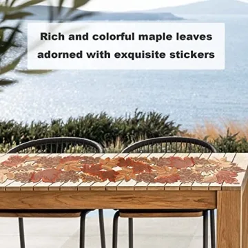 Fall Harvest Table Runner 13x70 for Thanksgiving and Halloween