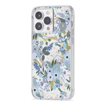 Rifle Paper Co. iPhone 14 Pro Max Case [Compatible with MagSafe] [10ft Drop Protection] Cute iPhone ...