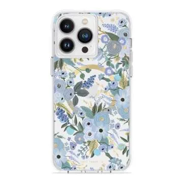 Stylish Floral iPhone 14 Pro Max Case with MagSafe