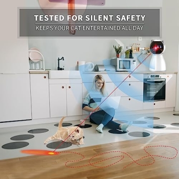 YVE LIFE Laser Cat Toy for Indoor Cats & Dogs