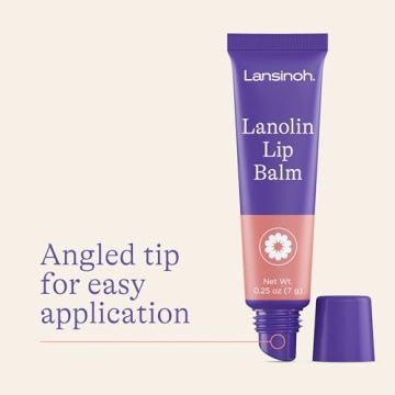 Lansinoh Lanolin Lip Balm 4 Pack Natural Hydration