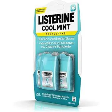 Listerine Pocketpaks Breath Strips for Fresh Breath Anytime