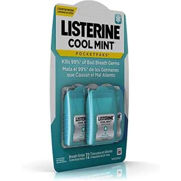 Listerine Pocketpaks Breath Strips for Fresh Breath Anytime
