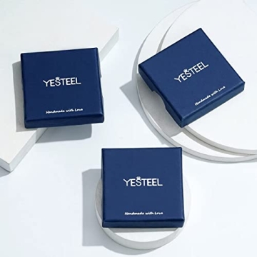 Yesteel Sterling Silver Hug Rings for Teen Girls