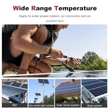 Premium 10 Gauge Solar Extension Cable for Versatile Use