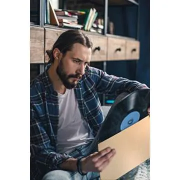 Durable Kraft Record Jackets - Protect Your Vinyl - 25 Pack