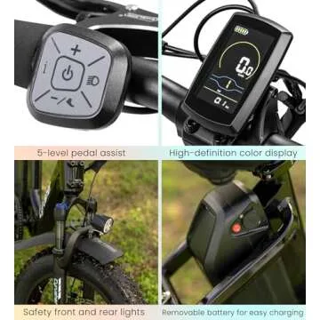 Cyrusher Rumble Electric Bike - 67 Miles of Adventure