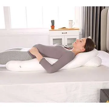Moxuan Comfortable U-Shaped Pregnancy Pillow for Moms
