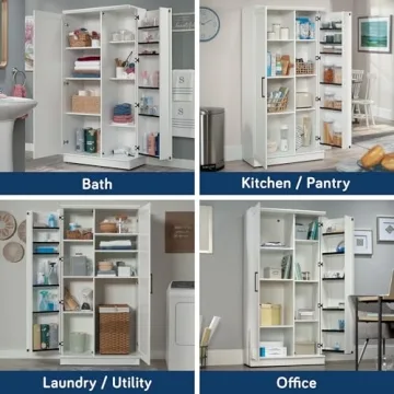 Stylish Sauder HomePlus Storage Cabinet for Organizing