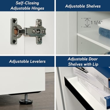 Stylish Sauder HomePlus Storage Cabinet for Organizing