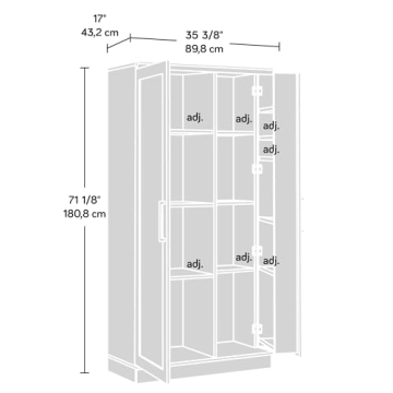 Stylish Sauder HomePlus Storage Cabinet for Organizing