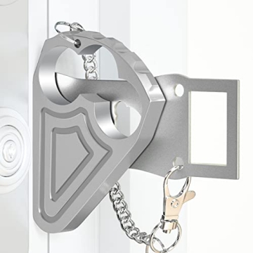 Portable Door Lock for Hotel Door Safety- Security for Travelers