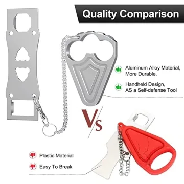 Portable Door Lock for Hotel Door Safety and Security
