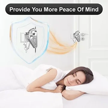 Portable Door Lock for Hotel Door Safety and Security