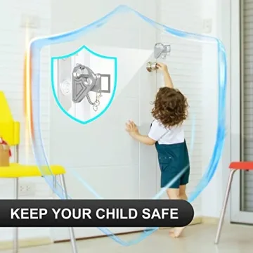 Portable Door Lock for Hotel Door Safety and Security