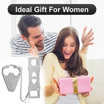 Portable Door Lock for Hotel Door Safety and Security