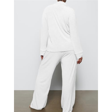 AnotherChill Women's Soft Long Sleeve Pajama Set