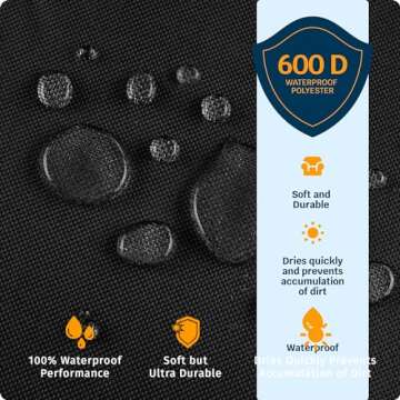 Alpcour Folding Stadium Seat - Deluxe Waterproof Outdoor Chair