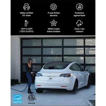Enphase HCS-40 Plug-in EV Charger 7.7kW Power with 25 ft Cable
