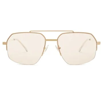 Trendy Aviator Sunglasses for Men and Women by SOJOS