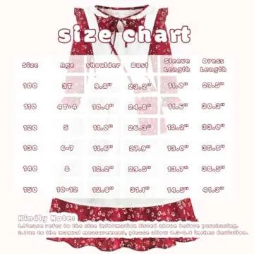 Aoiviss Pioneer Girls Dress Floral Colonial Prairie Costumes for Little Kids with Apron and Bonnet, Dark Red