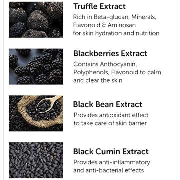 DearKlairs] Gentle Black Facial Cleanser, 4.73 Fl Oz | Vegan, low pH, Hydrating Finish, 99% Fine Dust Removal, A Creamy foam cleanser, daily face wash