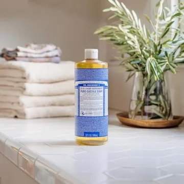 Dr. Bronner's Peppermint Soap - Eco-Friendly 18-in-1 Cleaner