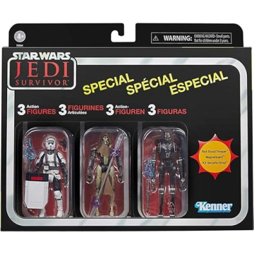 Star Wars Jedi: Survivor Action Figure 3 Pack - Collector's Edition