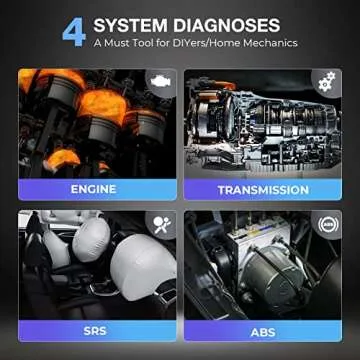 2025 Autel ML629 OBD2 Scanner ABS SRS Engine Transmission Diagnoses OBD II Full Functions Upgraded Version of AL519/AL619/ ML619 for DIYers Professionals