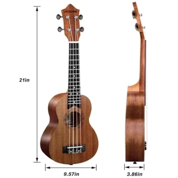 Beginner AODSK Soprano Ukulele Kit for All Ages
