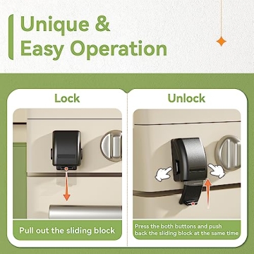 SAFELON Baby Safety Oven Lock, Easy Installation & Heat-Resistant