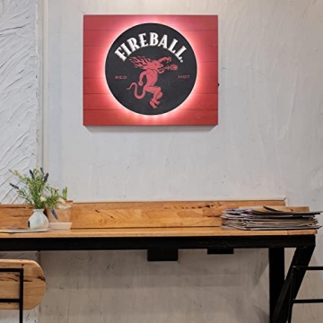 Vintage LED Metal Sign for Home Bar & Game Room