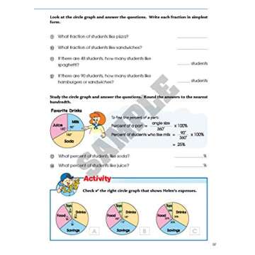 Complete Math Success Grade 6 - Learning Workbook For Sixth Grade Students - Math Activities Children Book – Aligned to National and State Standards
