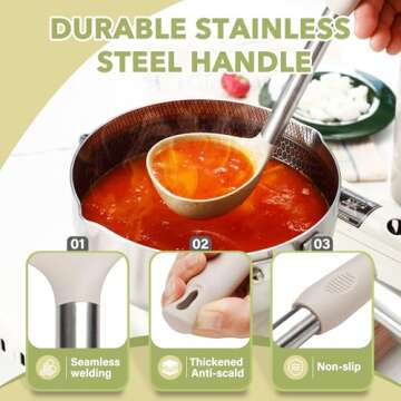 Fyvva Large Cooking Utensils Set, 35 Pcs Spatula Set with Holder, Silicone Kitchen Utensils Set with...