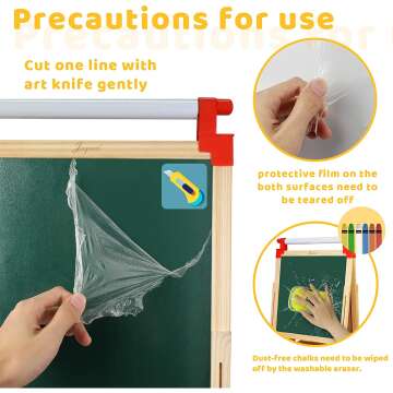 Adjustable Joyooss Kids Art Easel with 100+ Supplies