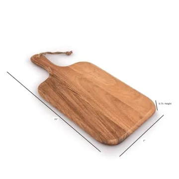 Samhita Acacia Wood Cutting Board Durable Stylish Multi-Use