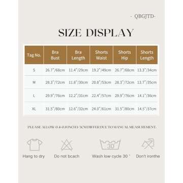 QBGJTD Two Piece Workout Sets for Women V Neck Color Block Crop Tank Sports Bra Matching High Waist Booty Lifting Biker Shorts 2 Piece Gym Yoga Active Wear Outfits Womens Athletic Work Out Pink M