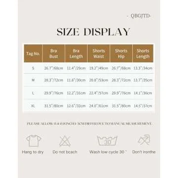 QBGJTD Two Piece Workout Sets for Women V Neck Color Block Crop Tank Sports Bra Matching High Waist Booty Lifting Biker Shorts 2 Piece Gym Yoga Active Wear Outfits Womens Athletic Work Out Pink M