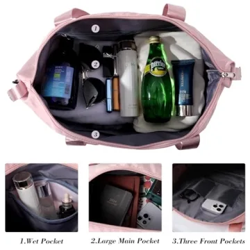 Stylish Travel Duffel Bag for Versatile Women